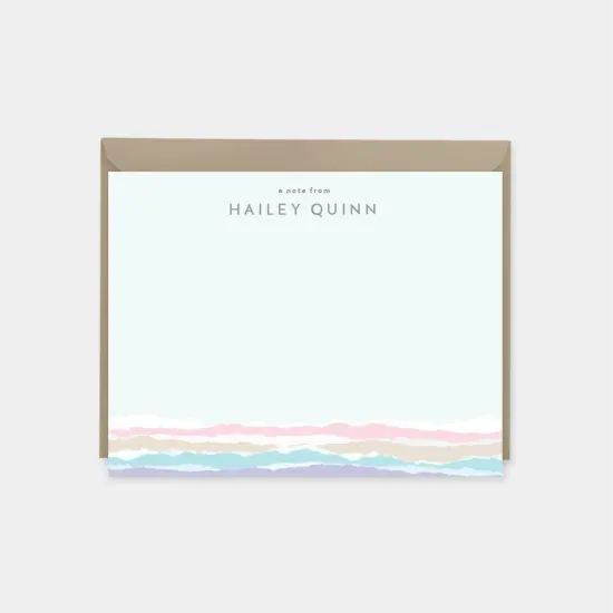 Torn Paper Edge Note Cards IX {1}