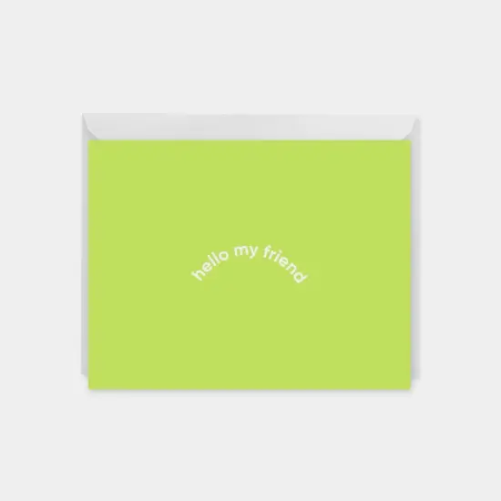 Neon Ombre Edge Note Cards II {3}