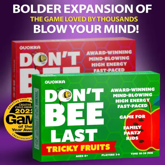 Don&rsquo;t BEE Last Tricky Fruits | Family Board Game for Kids {2}
