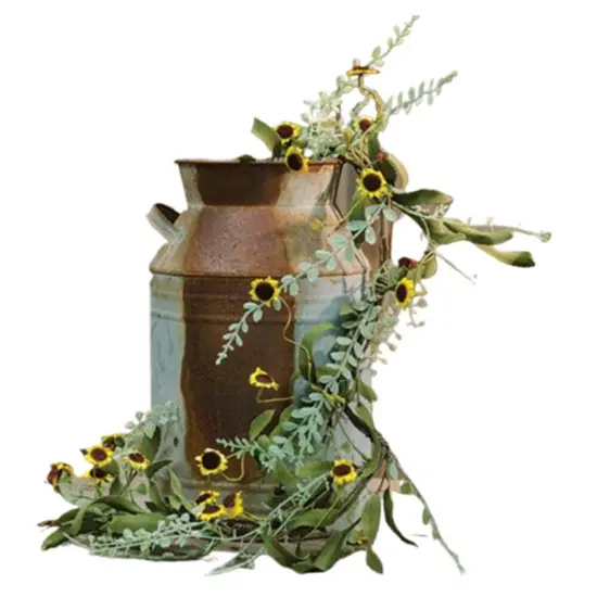 Bird's Eye Daisy Garland, 4ft, Yellow (Vase not included) {1}