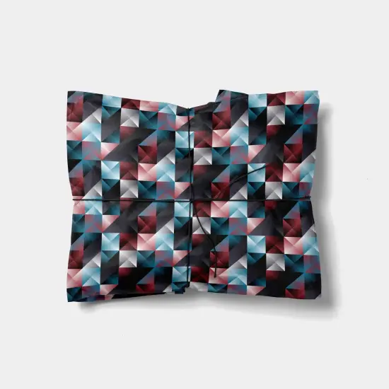 Gradient Tiles Gift Wrap IV {1}