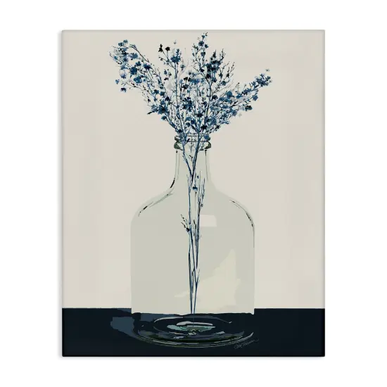 Stupell Industries Wildflowers in Glass Vase Canvas Wall Art Design by Carol Robinson {1}
