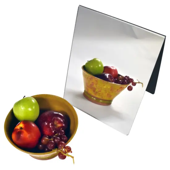 Sax Double Sided Self-Portrait Mirror, 8-1/2 x 11 Inches {1}