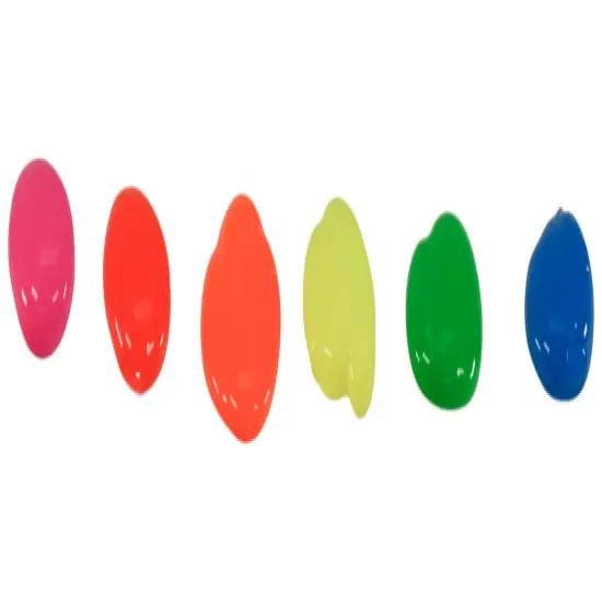 Sax Versatemp Premium Deluxe Tempera Paint, 1 Pint Bottles, Assorted Fluorescent Colors, Set of 6 {3}