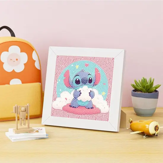 Cute Small Diamond Art Kits for Adults with Wooden Frame {2}