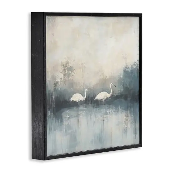 Stupell Industries Still Waters Soft Wings Framed Giclee, design by Mona Grace {9}