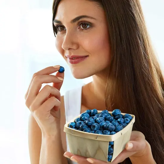 4&rdquo; Square Vented Wood Boxes For Fruit Crafts, and Decor {4}