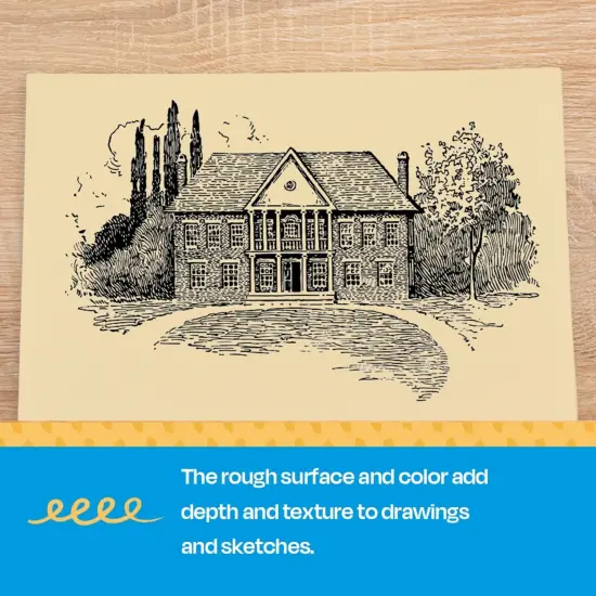 Sax Manila Drawing Paper, 60 lb, 18 x 24 Inches, Pack of 500 {7}