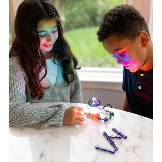 Snap Circuits: Nite Lite - Build Own Night Light Kit, 5 Light Projection Shows, Electronics Exploration, STEM Educational Toy, SCNITELITE, Kids Age 5+ {6}