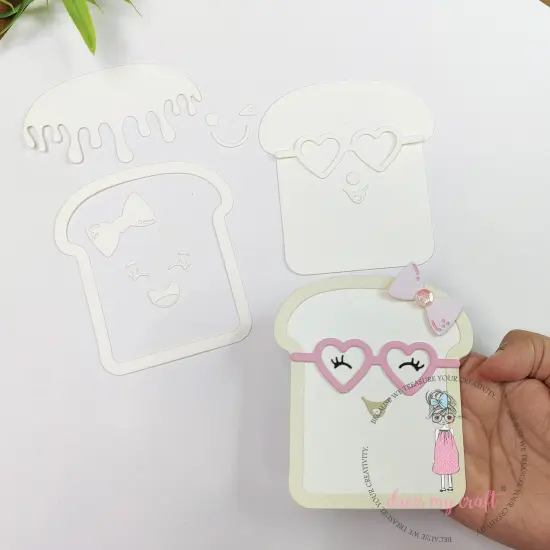 Dress My Craft Basic Designer Dies-Happy Bread {3}