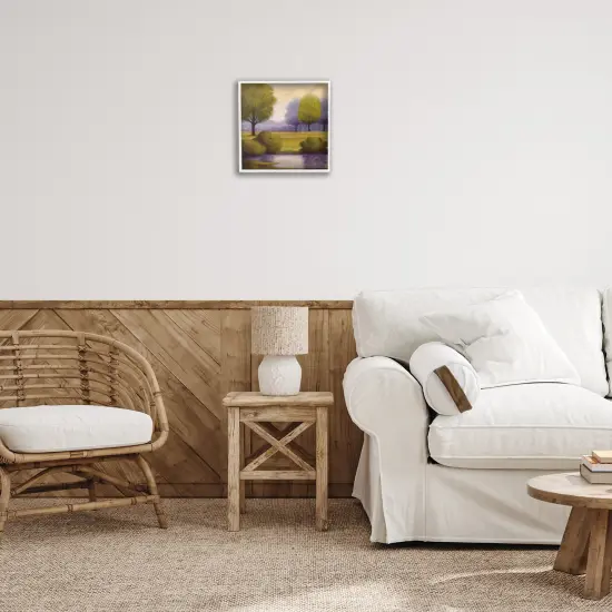 Stupell Industries Lavender Sunrise Countryside Framed Giclee By Gregory Williams {2}