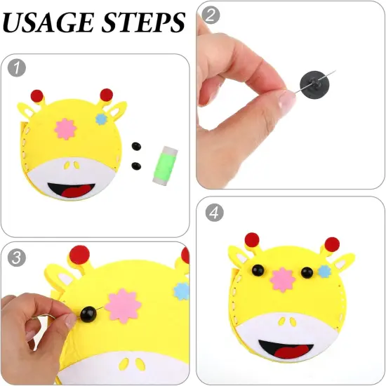 320pcs Black Crochet Eyes - 8mm to 15mm {3}