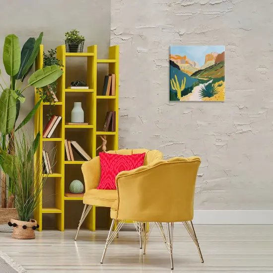 Stupell Industries Modern Arid Canyon Scenery Canvas By Walker Noble {2}