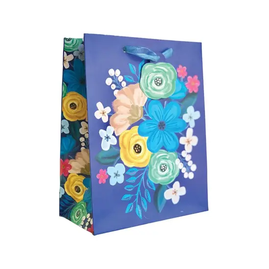 Deluxe Patterned Gift Bags 10" X 4" X 8" {1}