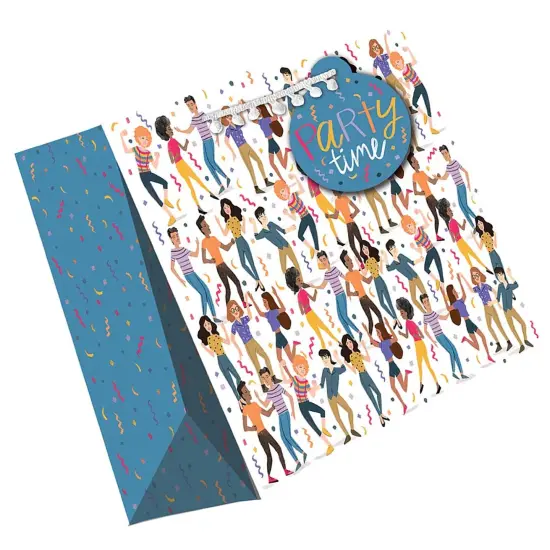 Patterned Gift Bags 10" X 5" X 12 1/2" Perfect for Retail & Gifts {6}