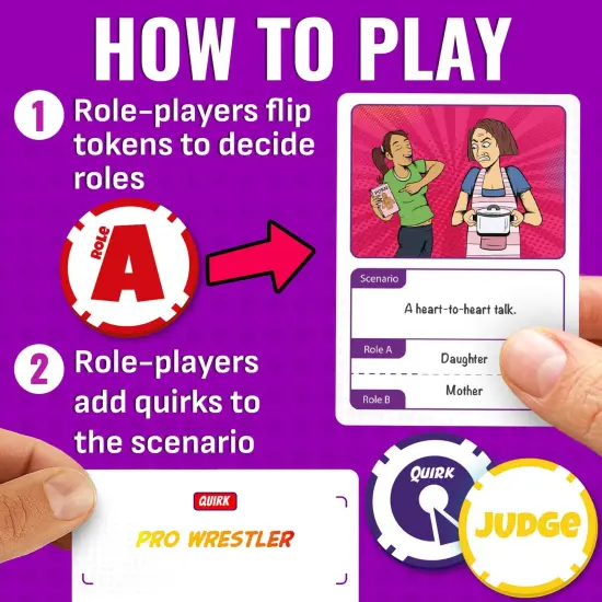 Drama Mayhem Funny Adult Card Game for Charades {4}