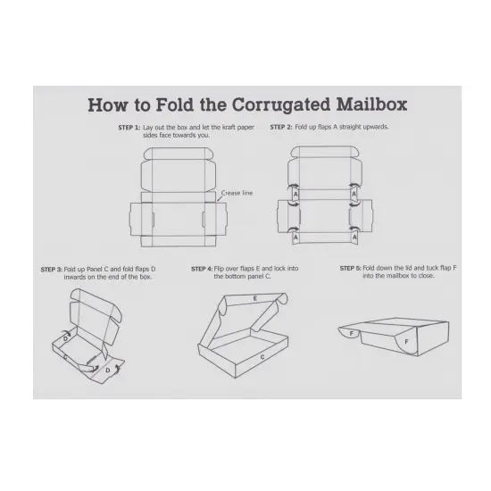 25-Pack Corrugated Packaging Boxes for Shipping, Cardboard Mailers for Small Business, Boutiques, Mailing Gifts, Gift Boxes for Wedding Reception, Bridal Shower (Black, 6x6x2 in) {5}