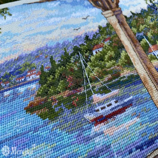 Tranquility K-184 Counted Cross-Stitch Kit {4}