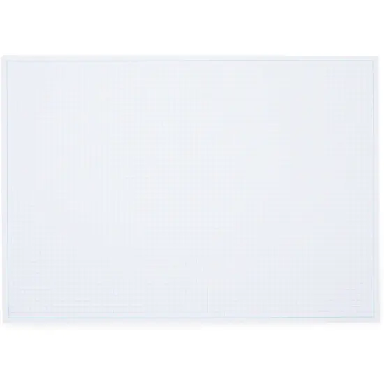 Stockroom Plus Large Desk Blotter Graph Paper Pad, Refillable 50 Sheets, 17 x 12 Inches, Ideal Use for Office and School Supplies White {5}