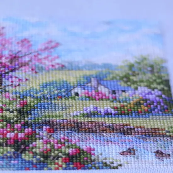 Spring K-268A Counted Cross-Stitch Kit {4}