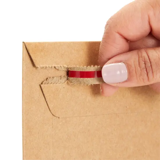 100 Pack Rigid Mailers 6x8 - 450 GSM Sturdy Self-Adhesive Kraft Paper Cardboard Envelopes for Mailing Photo, Documents, Gift Cards, CDs, Art Prints Brown {7}