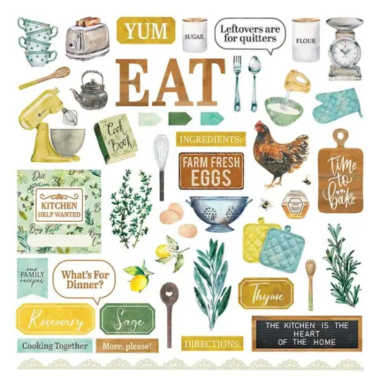 Fresh Picked 2 Element Stickers {1}