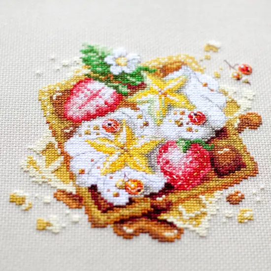 Viennese Waffles 120-091 Counted Cross-Stitch Kit {2}