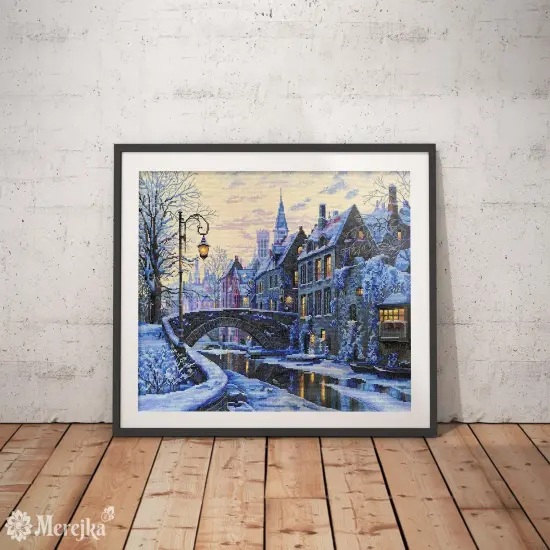 Winter Evening K-169 Counted Cross-Stitch Kit {5}