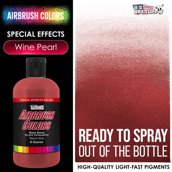 Wine Pearl, Pearlized Special Effects Acrylic Airbrush Paint, 8 oz. {2}