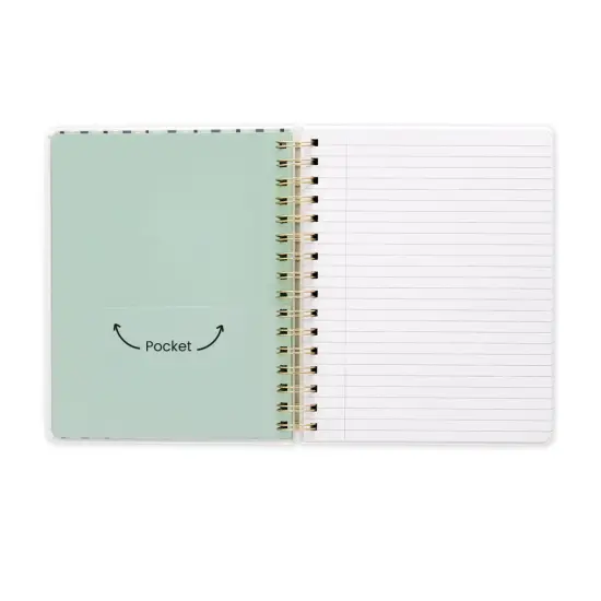 But First Coffee Spiral Notebook, Hardcover Journal {5}