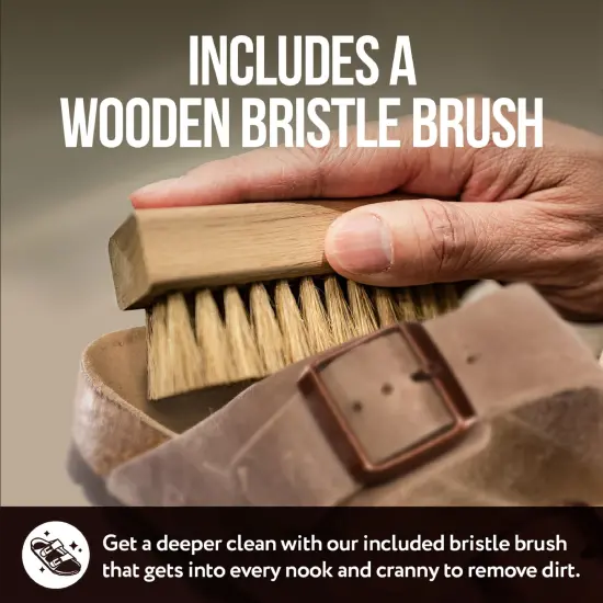 IMPRESA 8oz Suede Shoe Cleaning Kit for Shoes & Birkenstocks - Made in USA Shoe Cleaning Solution with Brush Tools for Birkenstock Cleaner Kit {4}