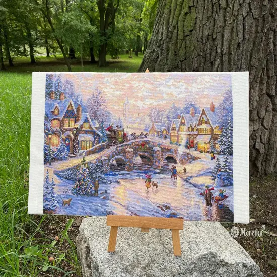 Spirit of Christmas K-214 Counted Cross-Stitch Kit {3}