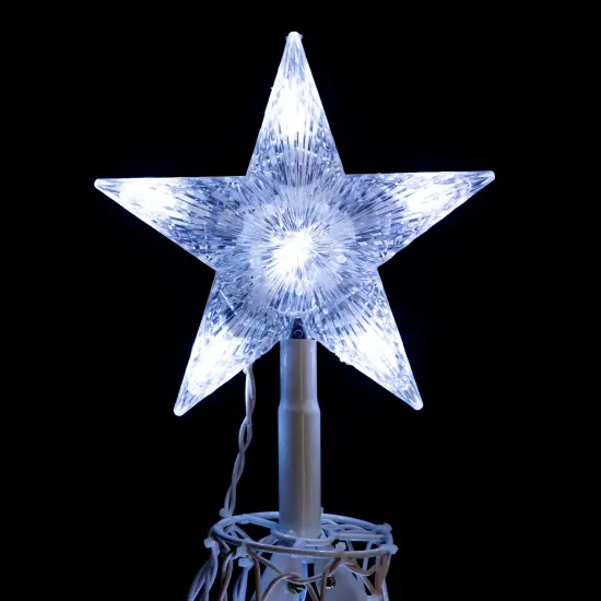 Northlight LED Lighted Cone Tree Outdoor Christmas Decoration - 5' - Pure White {5}