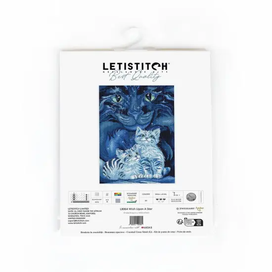 Wish Upon A Star L8064 Counted Cross Stitch Kit {2}