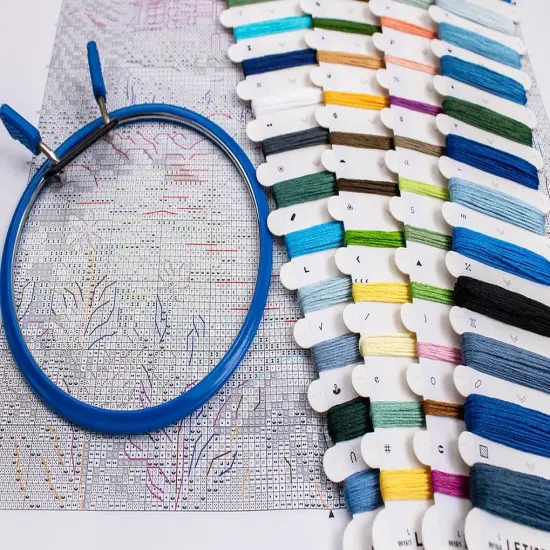 Moonlight night L9916 Counted Cross Stitch Kit {2}