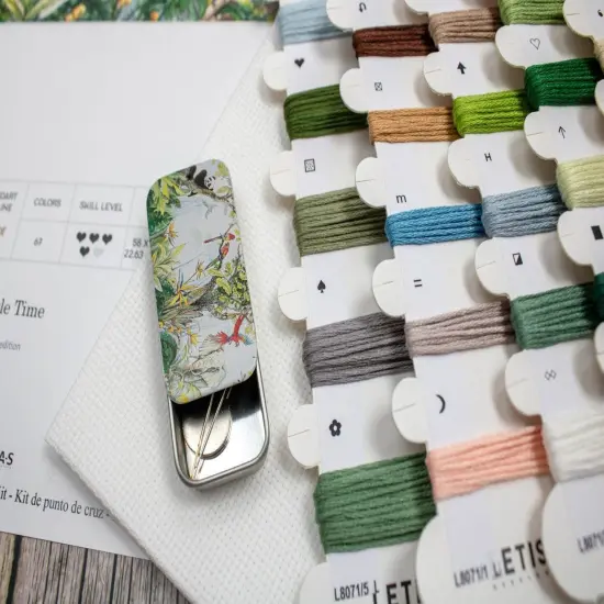 Jungle Time L8071 Counted Cross Stitch Kit {5}