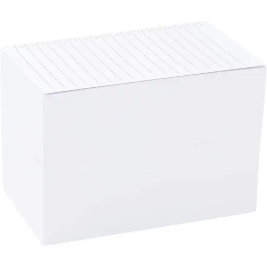 300 Pack Vertical Ruled Index Cards 3x5 with Check Boxes for Daily To Do Checklists and Tasks, Thick Card Stock Office Supplies {7}