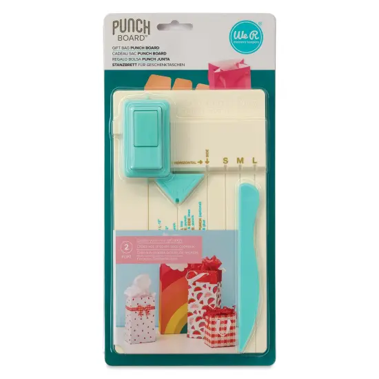 We R Memory Keepers Punch Board - Gift Bag {1}
