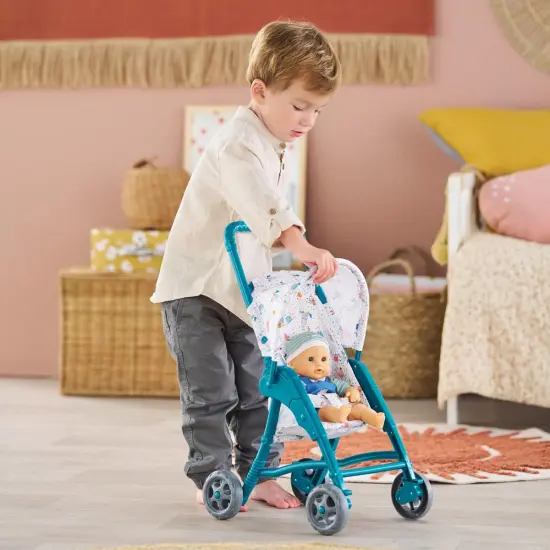 Corolle Toddler's First Doll Stroller - Teal {5}