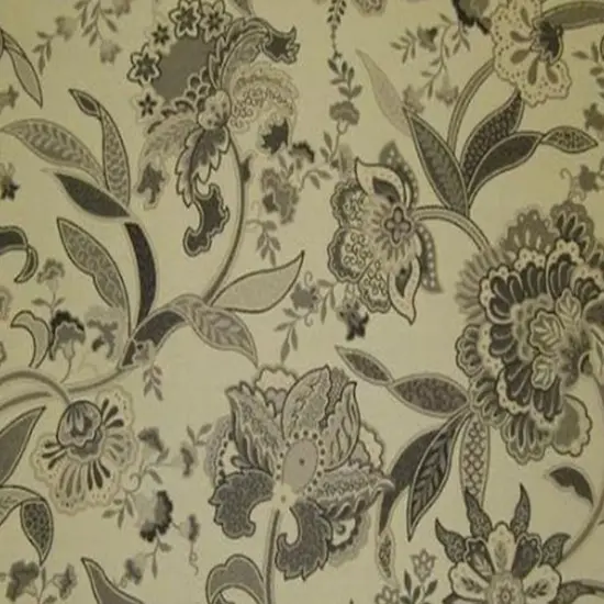 Mask Patterned Upholstery & Drapery Fabric Granite {5}