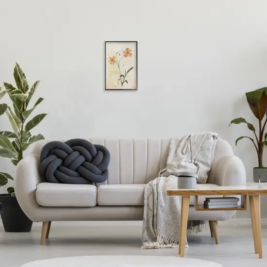 Stupell Industries Ceropsis Flower Sprig Framed Giclee Wall Art Design by Lydia Orange {2}