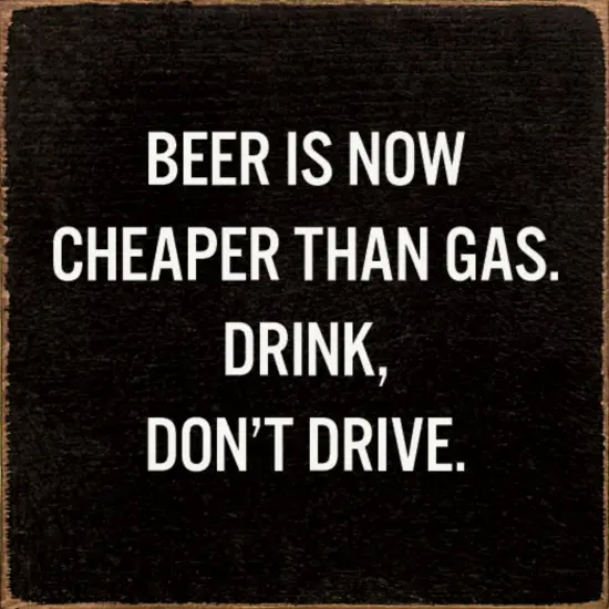 Beer Prices Drop Below Gas Costs Tips for Enjoying Drinks Without Driving Ivory-Black {2}