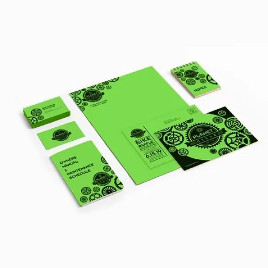 Astrobrights 12" x 12" 80# Cover Sheets Bulk Pack of 100 Martian green {3}