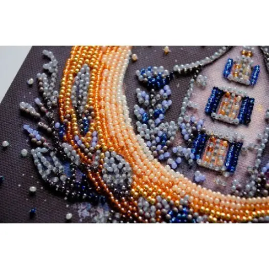 Mini Bead embroidery kit - The magic of the night sky {3}