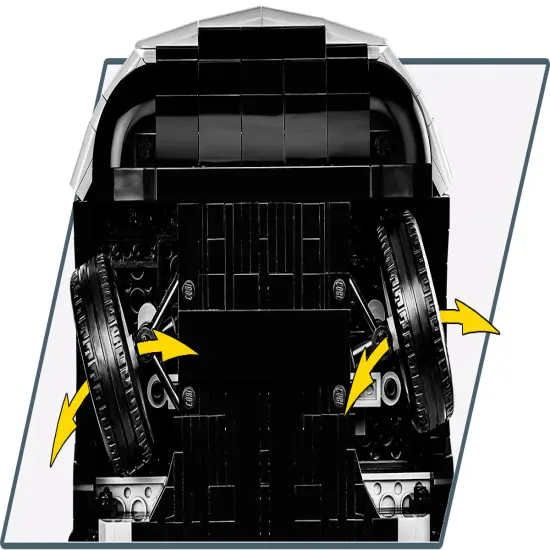 COBI Cars 1:12 Scale 1956 Citro&euml;n DS 19 Vehicle EXECUTIVE EDITION {5}