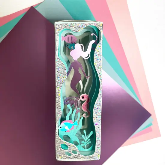 SWIMMING POOL - Textured 12x12 Cardstock - Encore Paper {4}