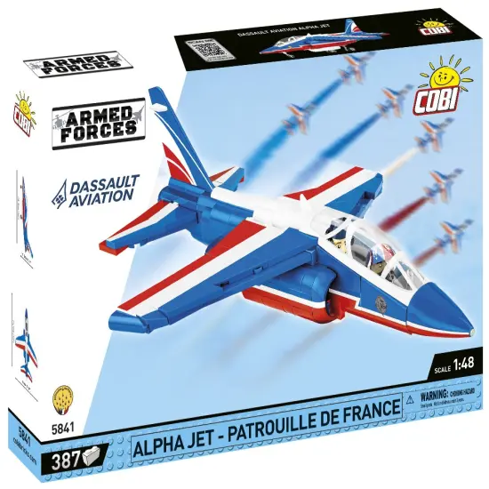 COBI Armed Forces Alpha Jet - Patrouille de France {3}