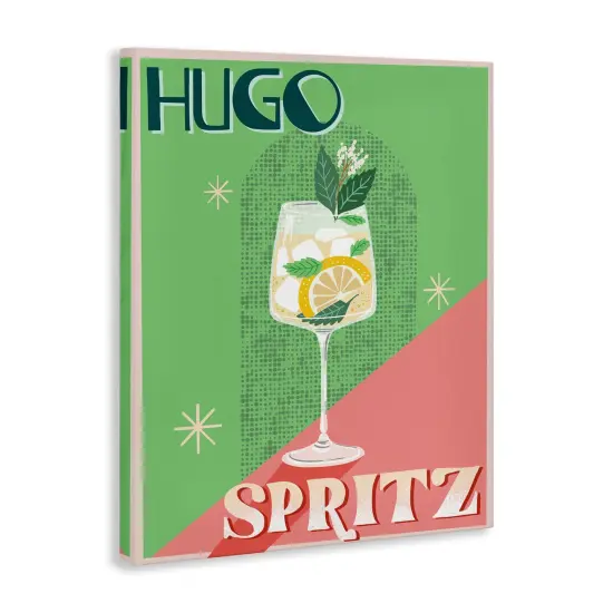 Stupell Industries Hugo Spritz Cocktail Canvas Wall Art Design by Jo Reid {3}
