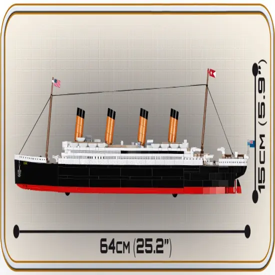 COBI Historical Collection R.M.S. Titanic 1:450 Scale {5}