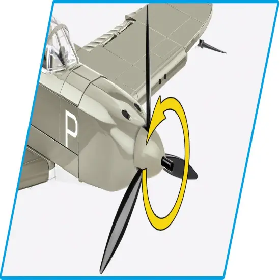 COBI Historical Collection WWII BELL® P-39D AIRACOBRA® Aircraft {5}